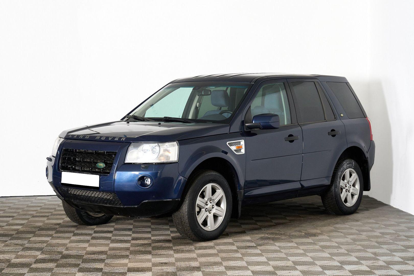 Land Rover Freelander 2007, синий
