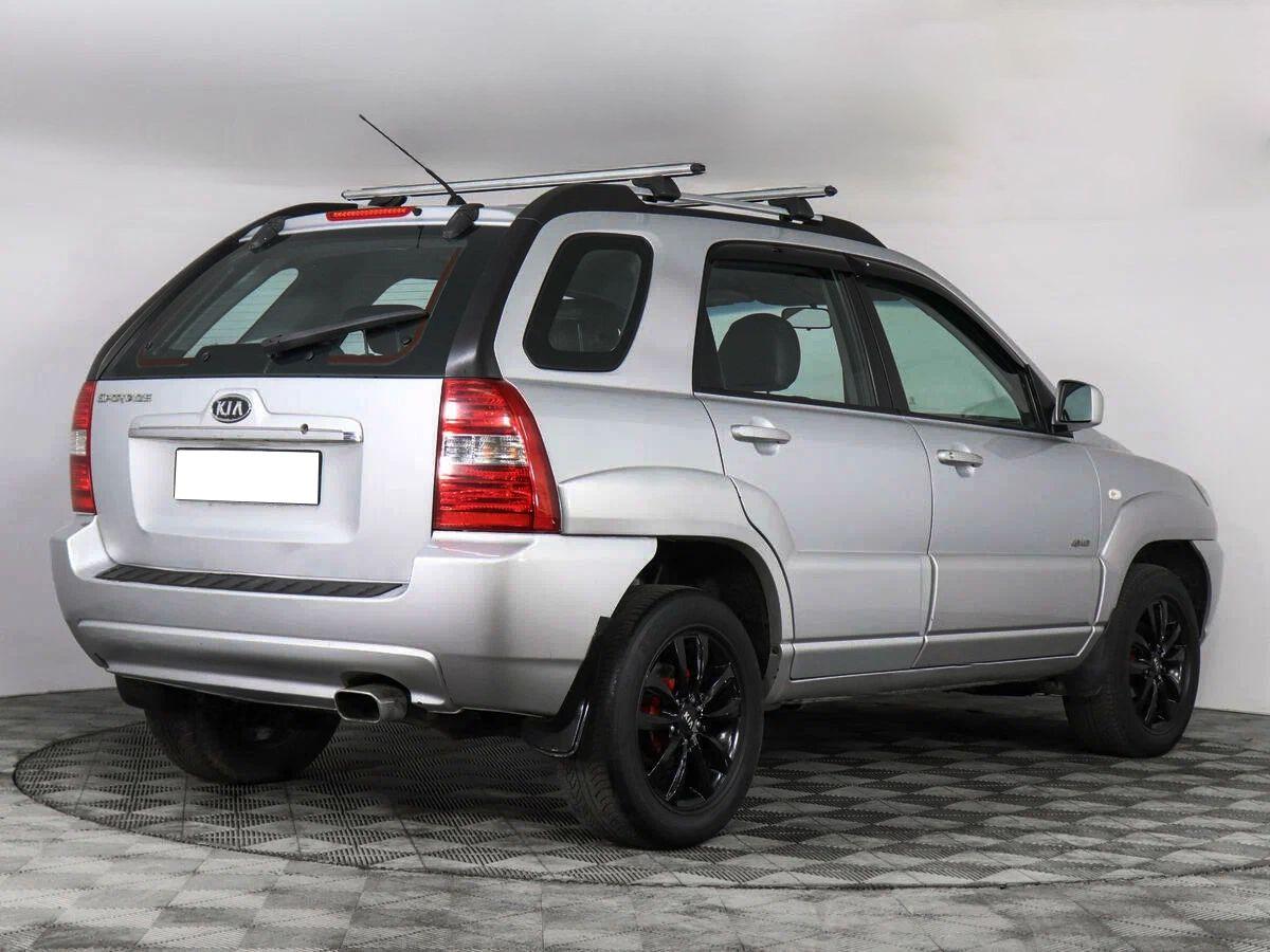 Kia Sportage 2007, серебряный