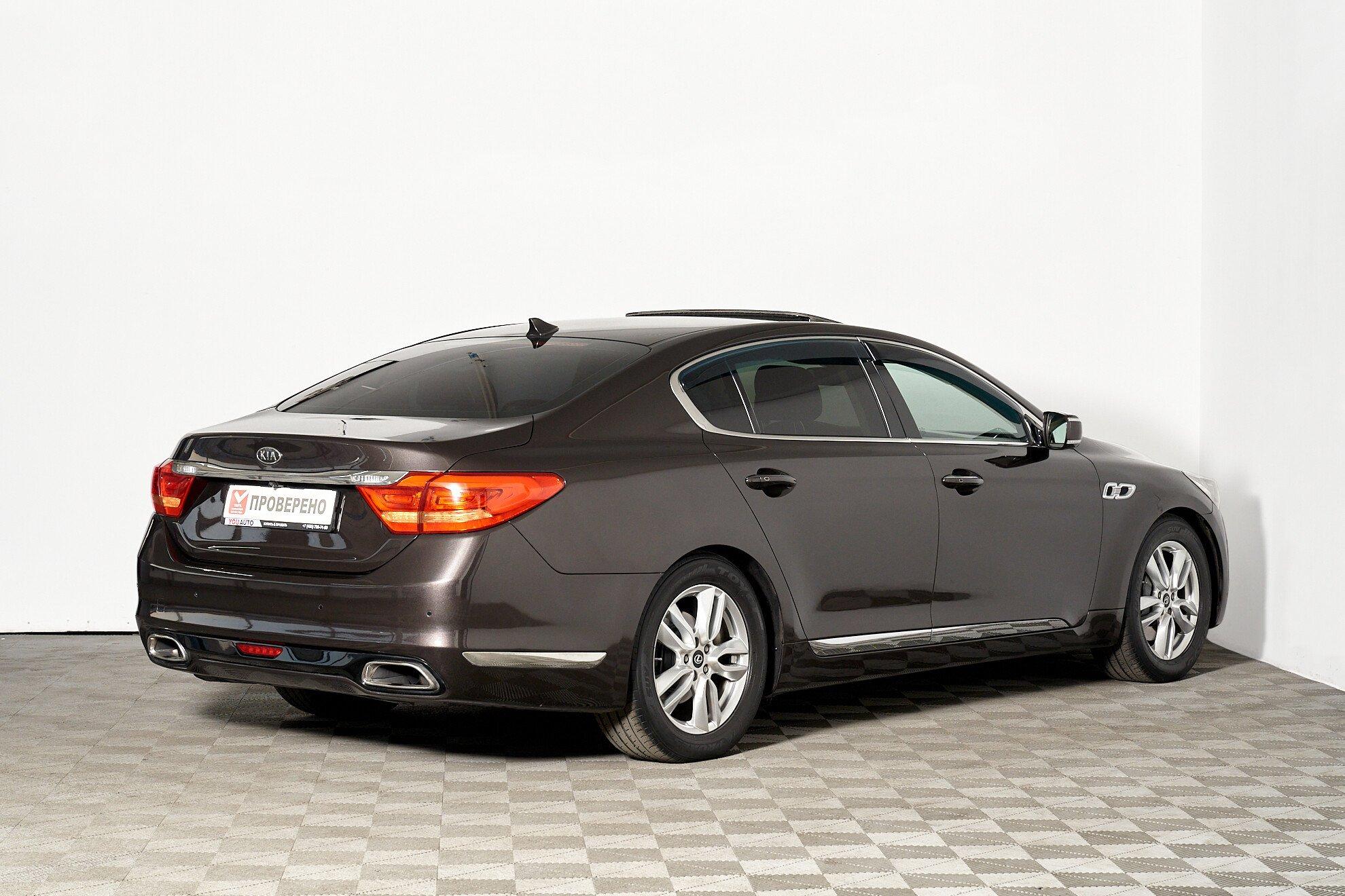 Kia Quoris 2013, коричневый