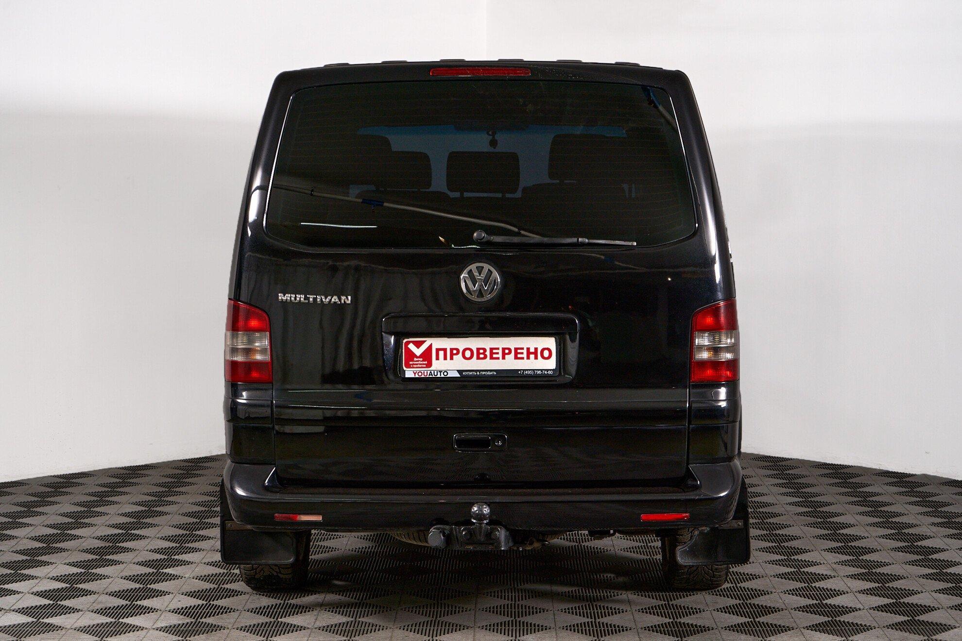 Volkswagen Multivan 2008, черный