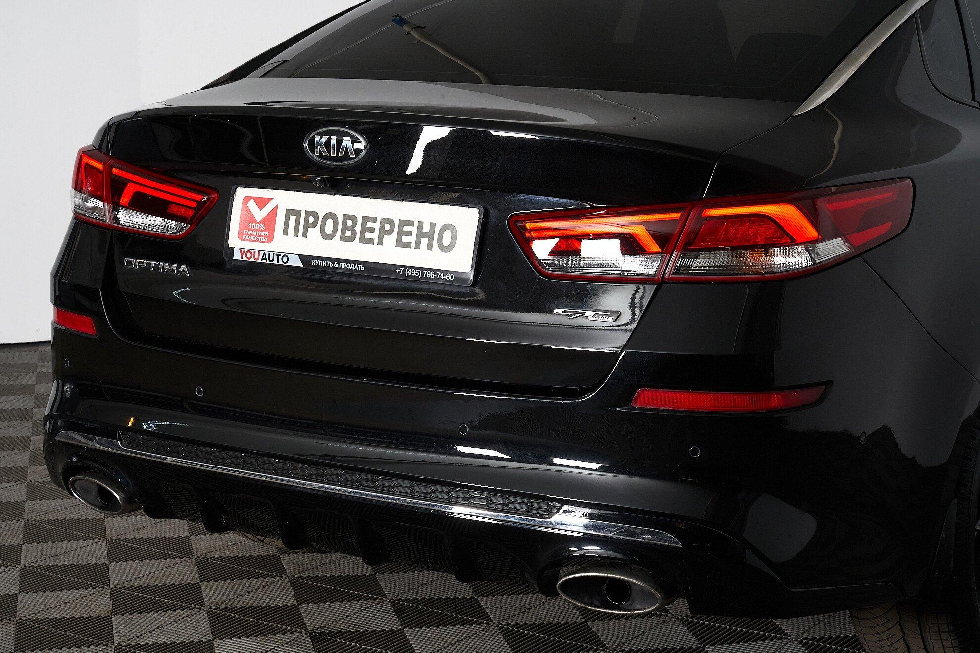 Kia Optima 2018, черный