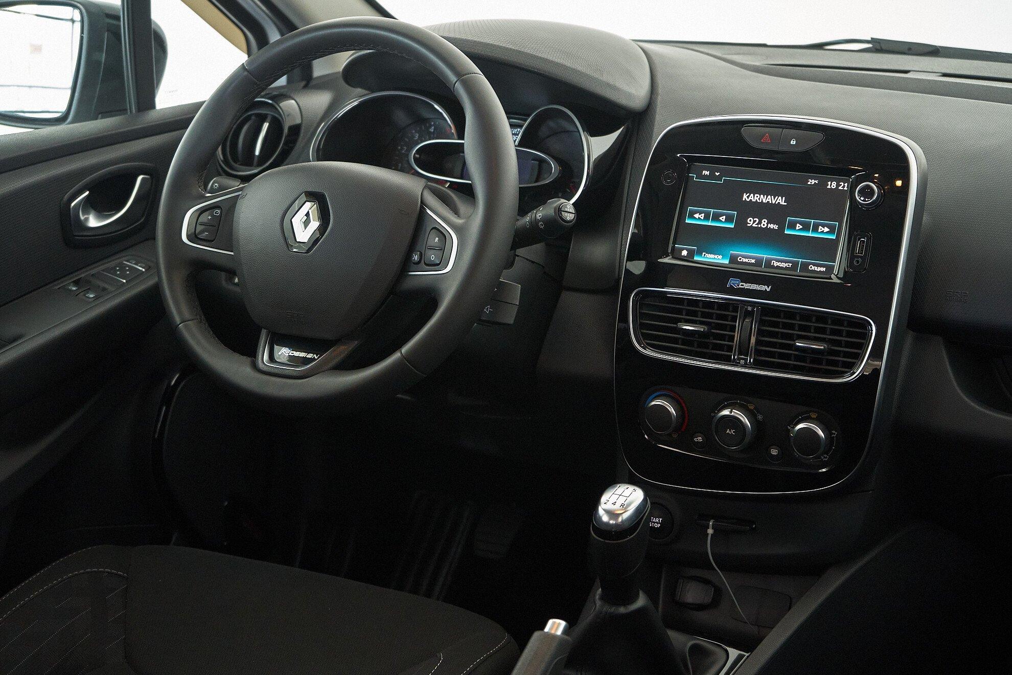 Renault Clio 2019, белый