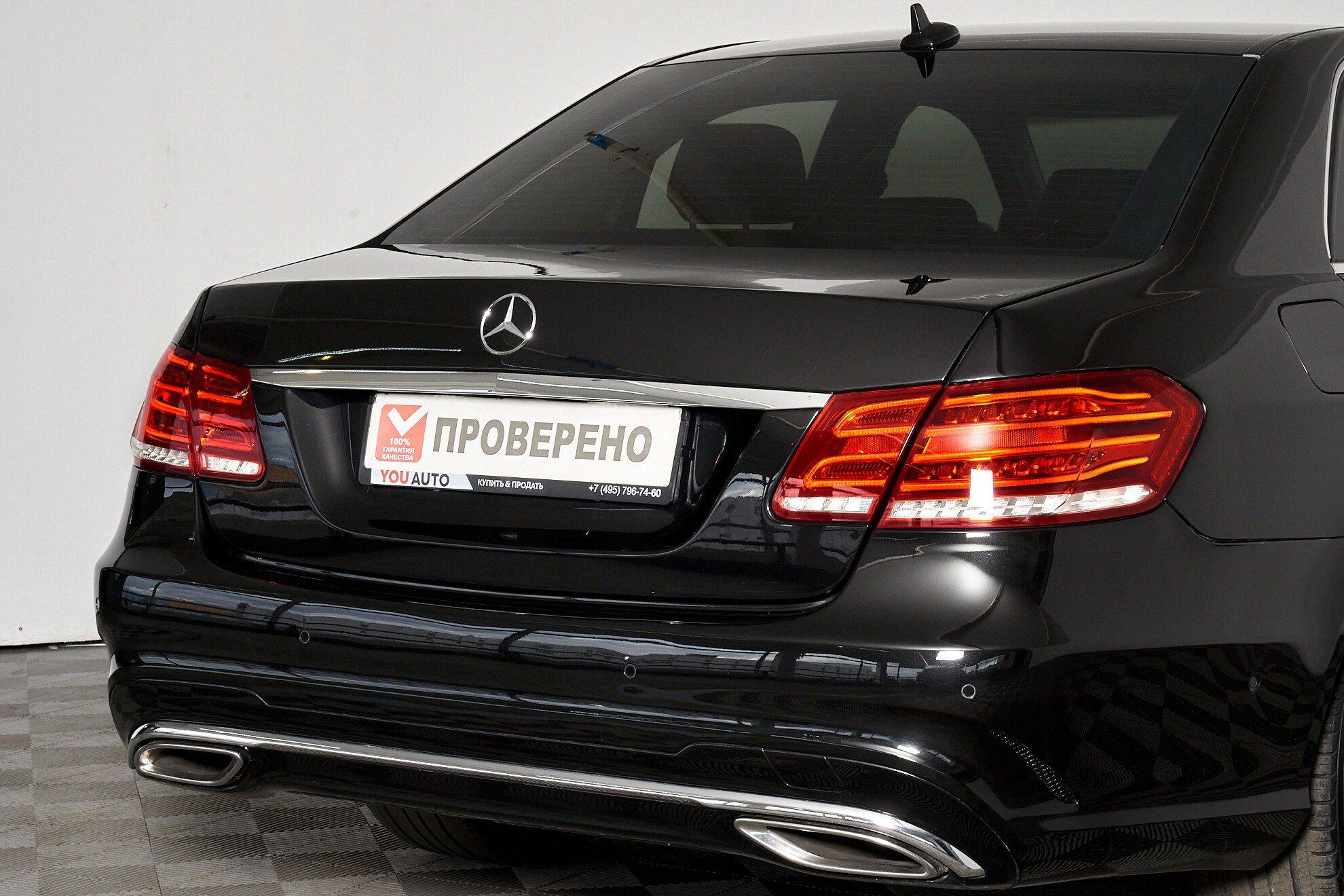 Mercedes-Benz E-Класс 2013, черный