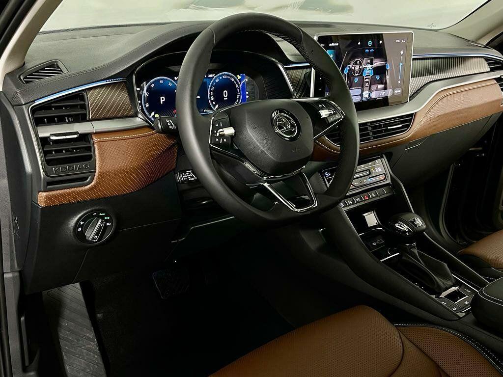 Skoda Kodiaq 2023, черный