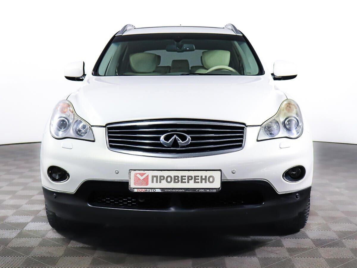 Infiniti EX 2012, белый
