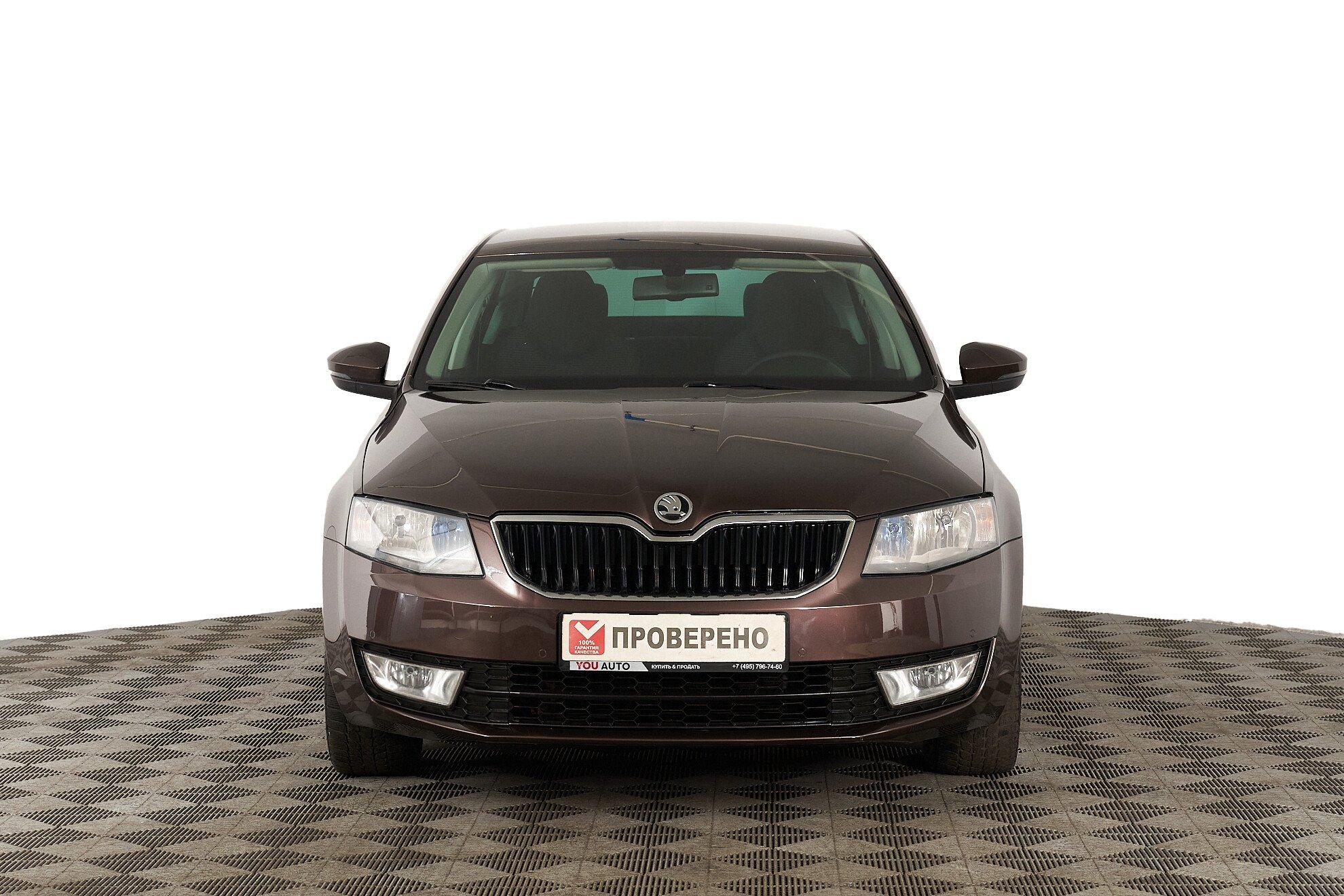 Skoda Octavia 2016, коричневый