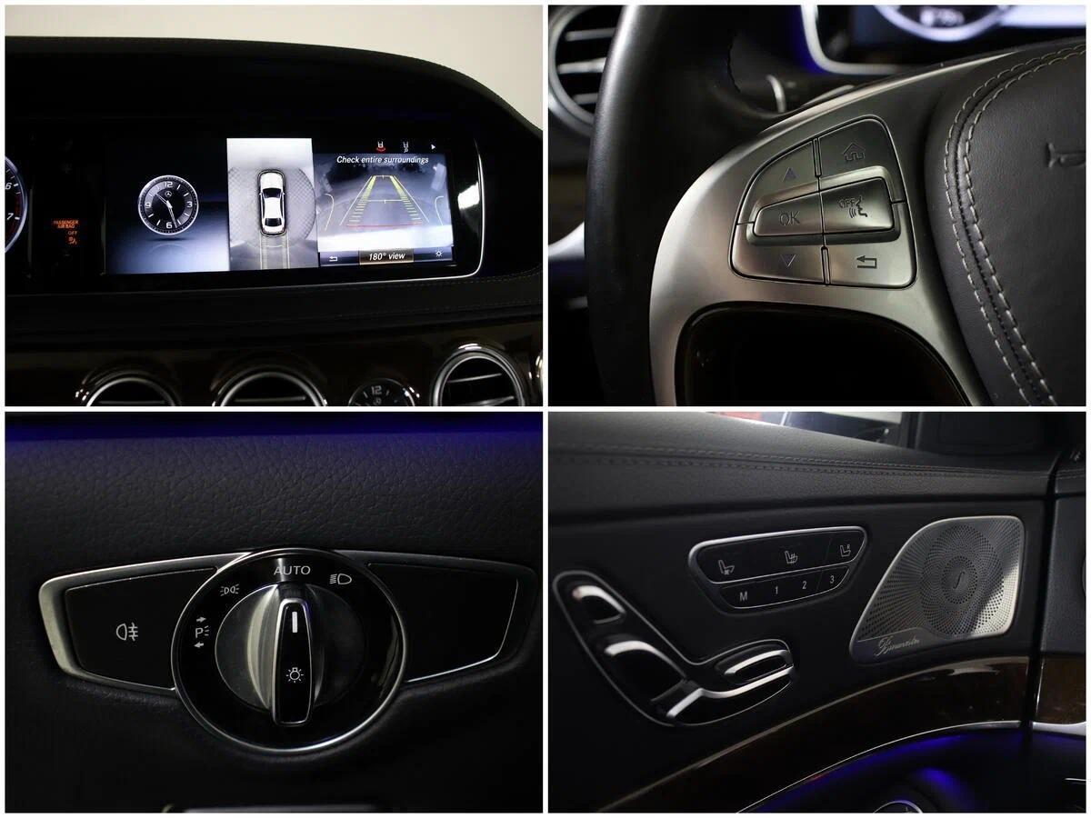 Mercedes-Benz S-Класс 2015, белый