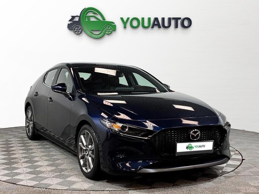 Mazda 3 2020, синий