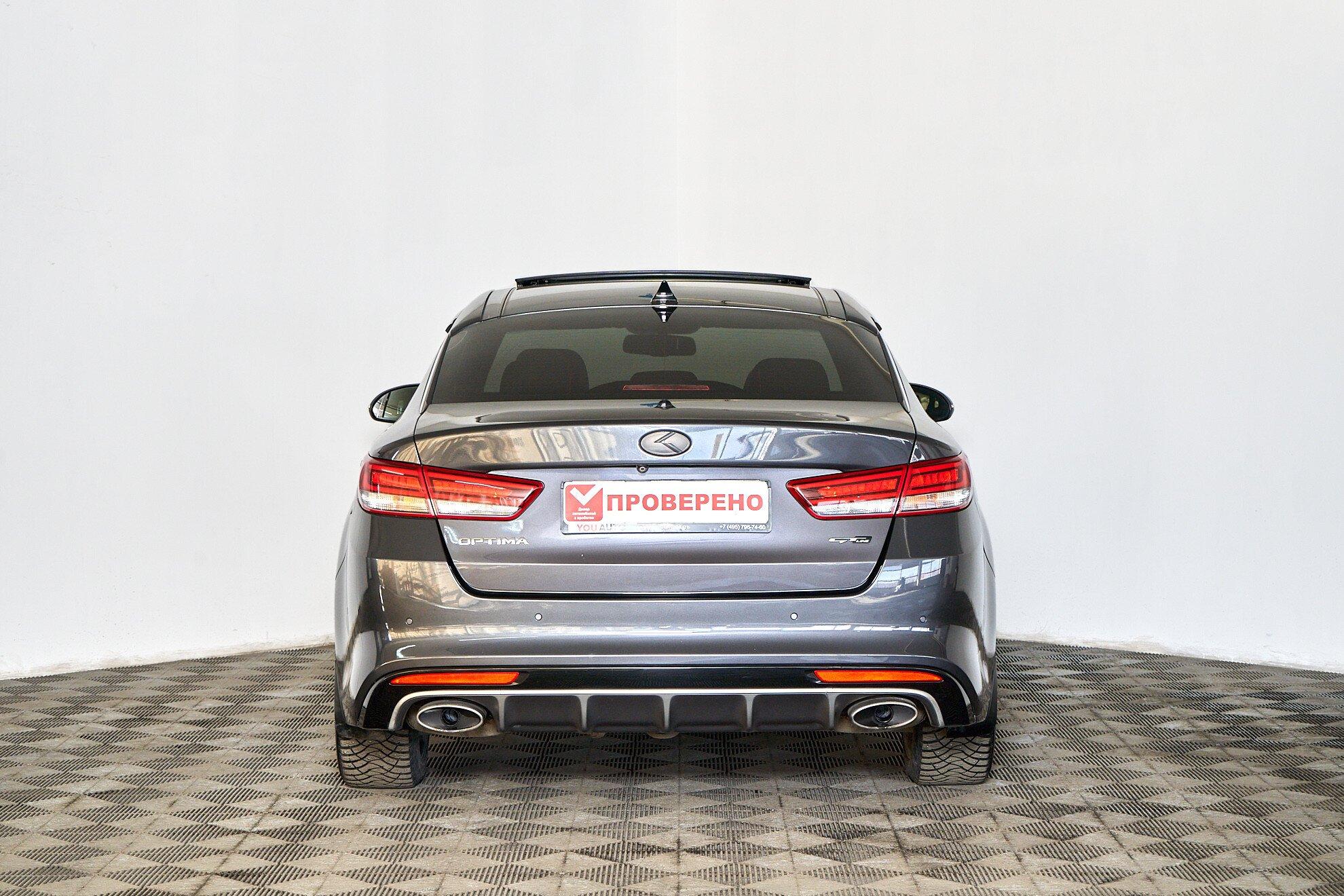 Kia Optima 2017, серый