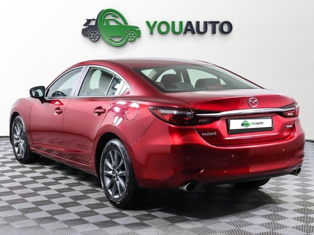 Mazda 6 2019, красный
