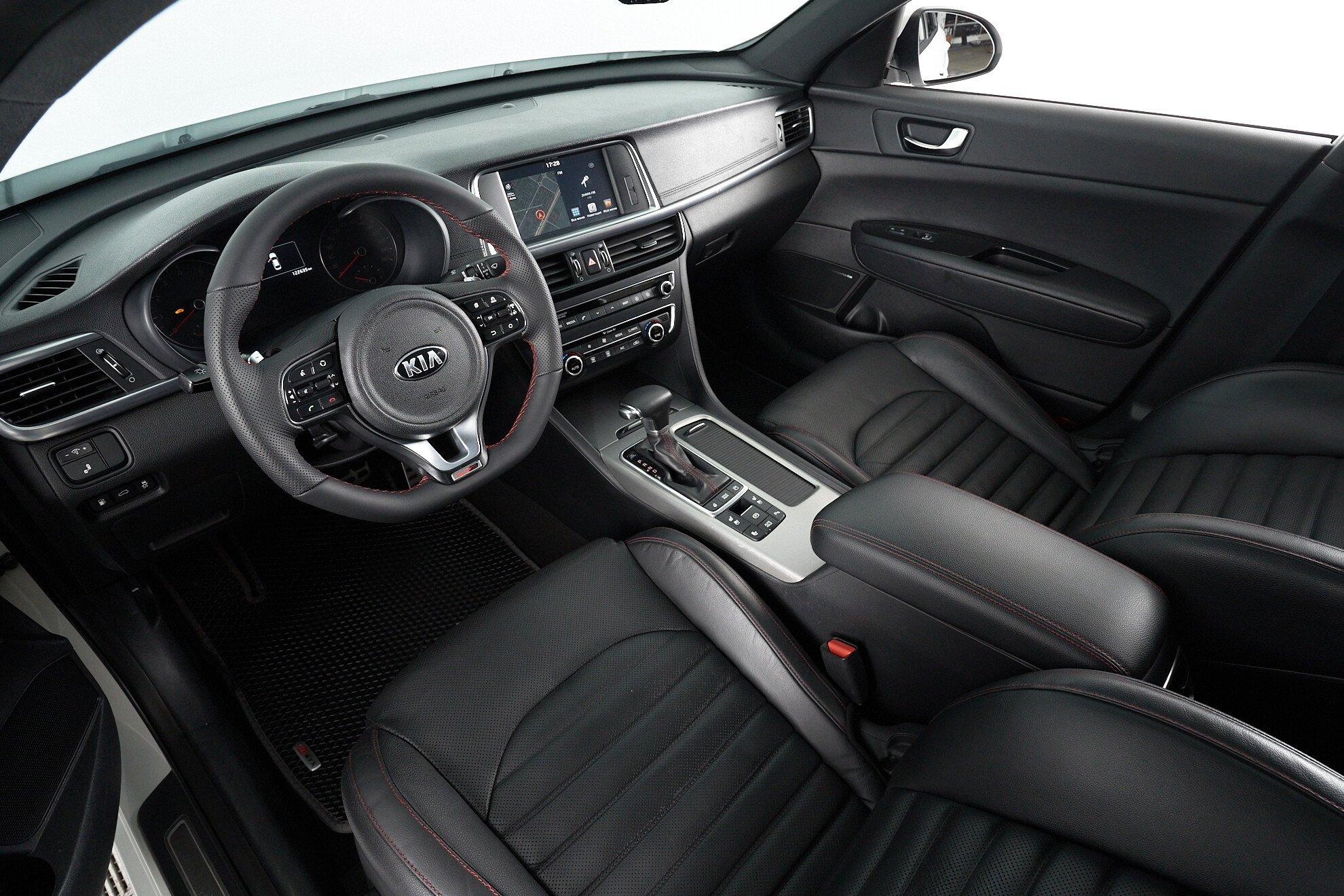 Kia Optima 2017, белый