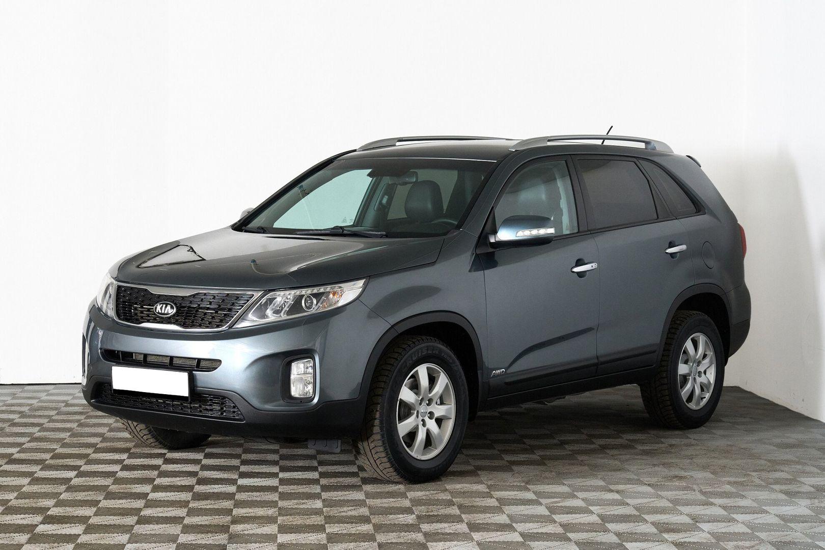 Kia Sorento 2015, зеленый