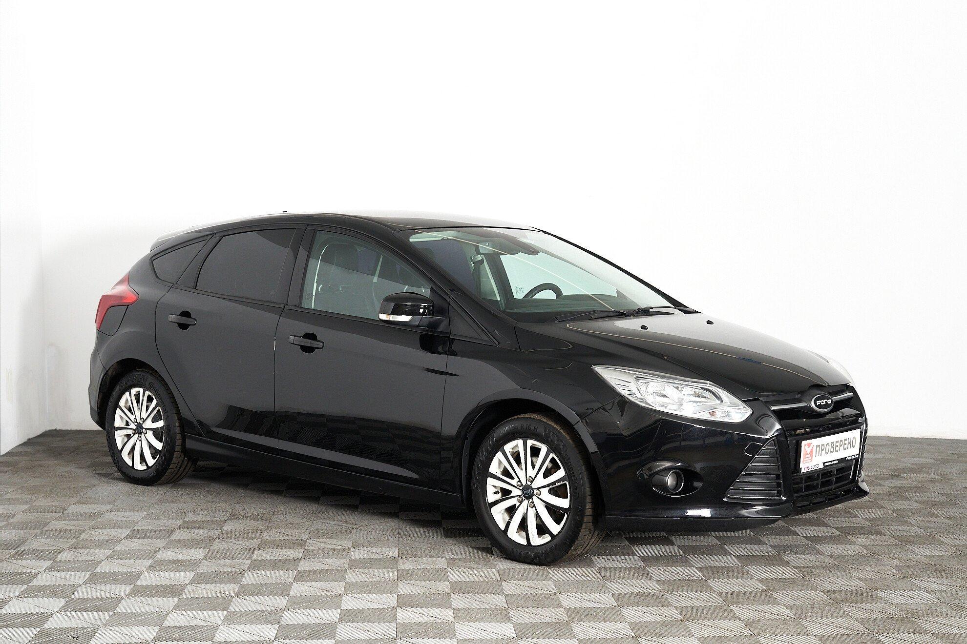 Ford Focus 2014, черный