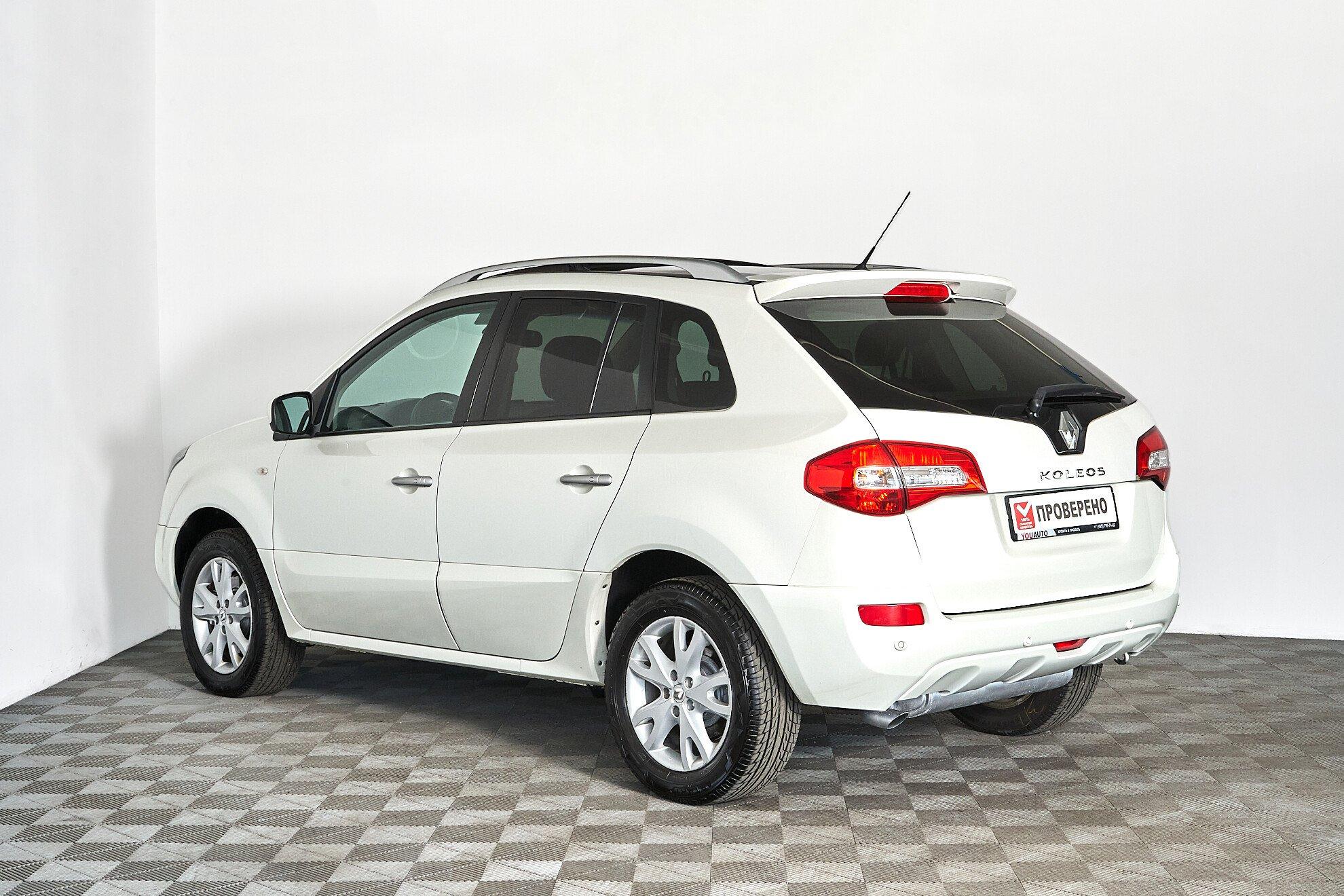 Renault Koleos 2011, белый