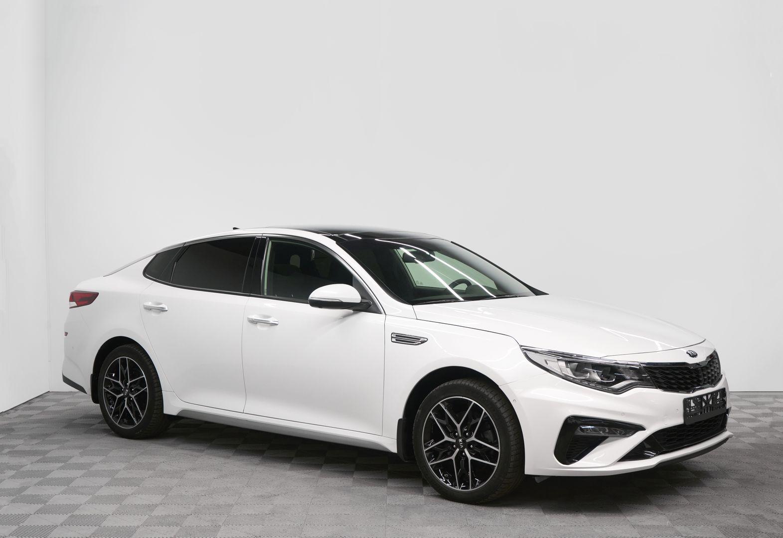 Kia Optima 2018, белый