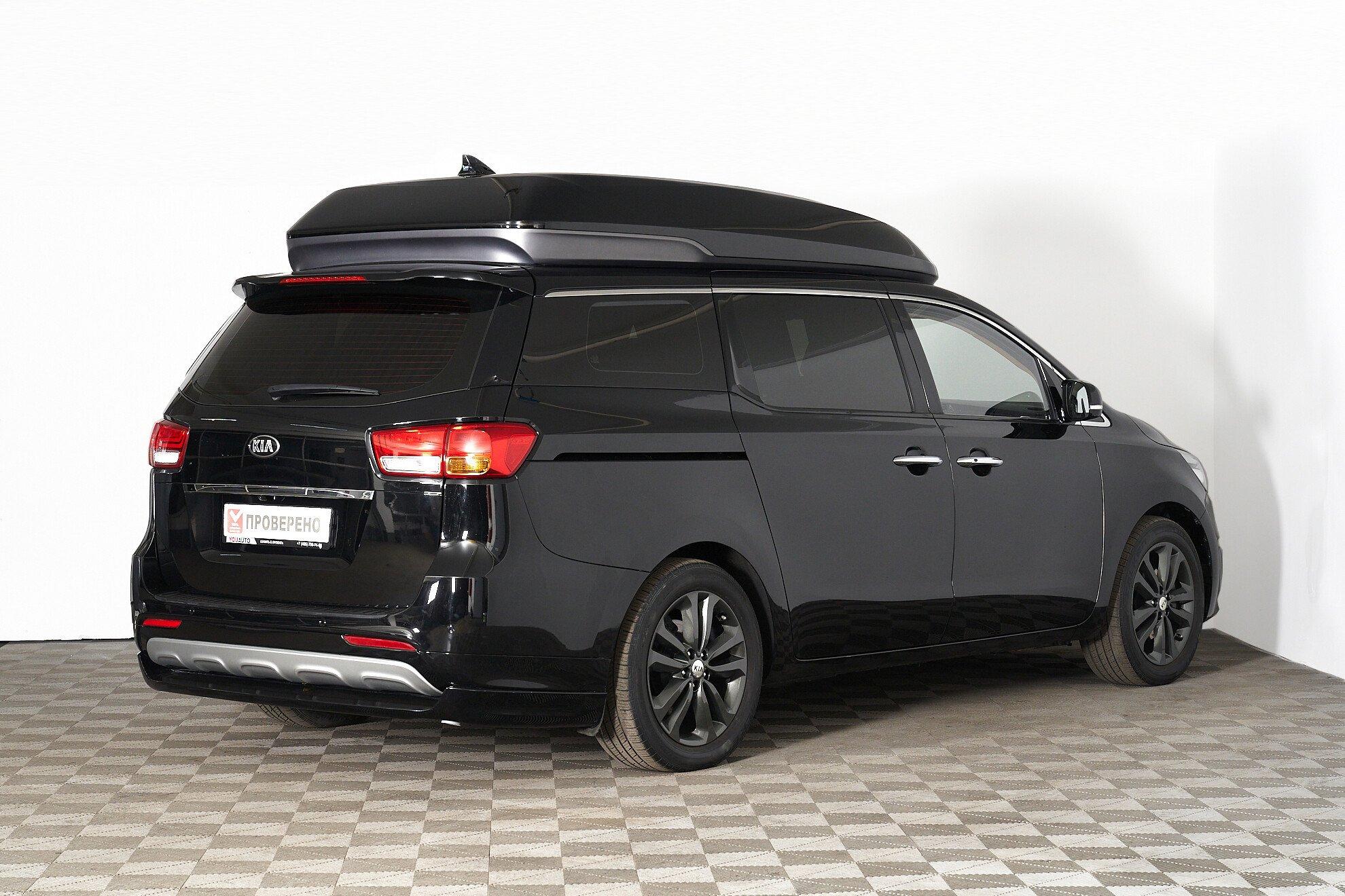 Kia Carnival 2016, черный