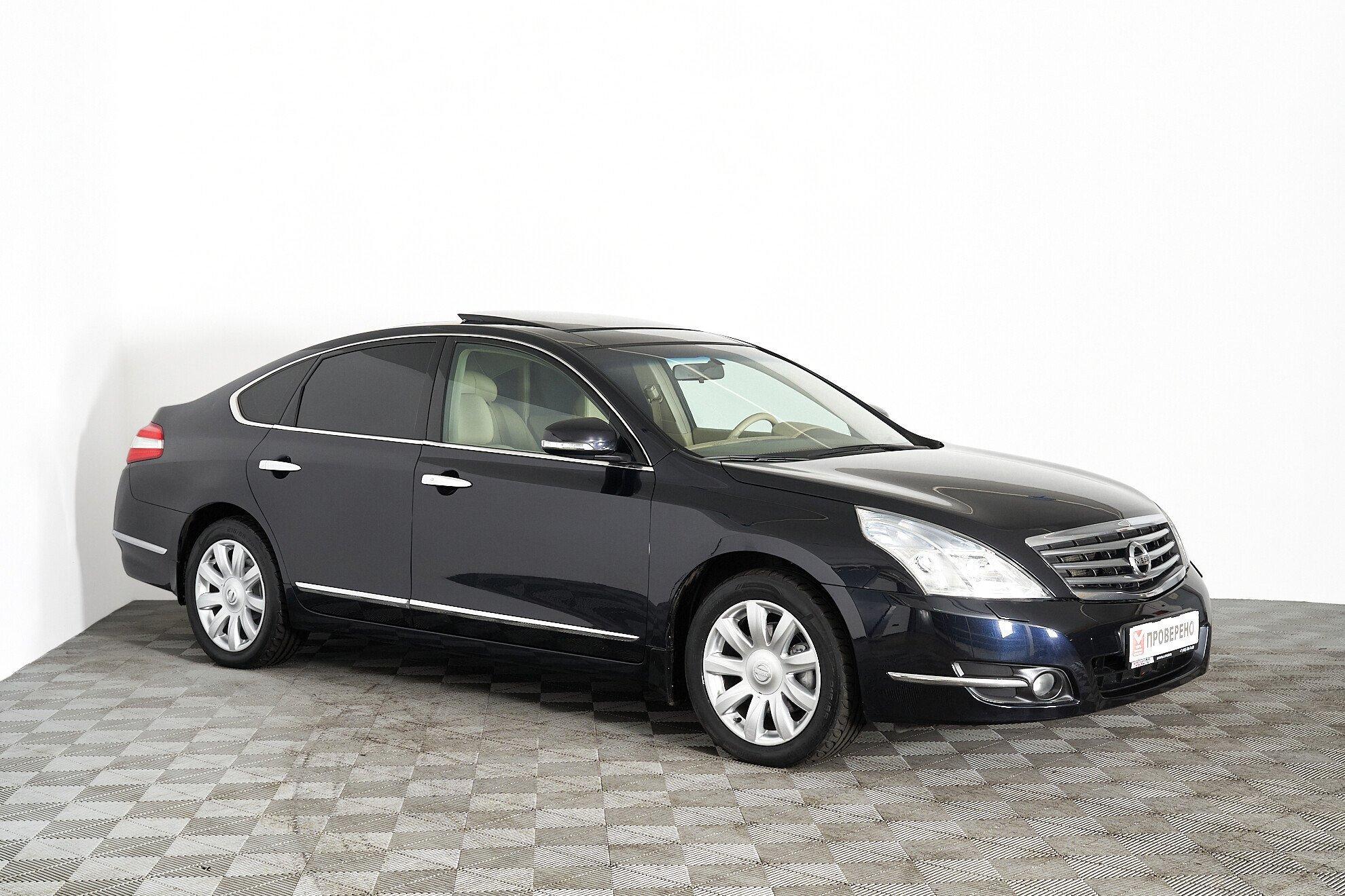 Nissan Teana 2010, черный