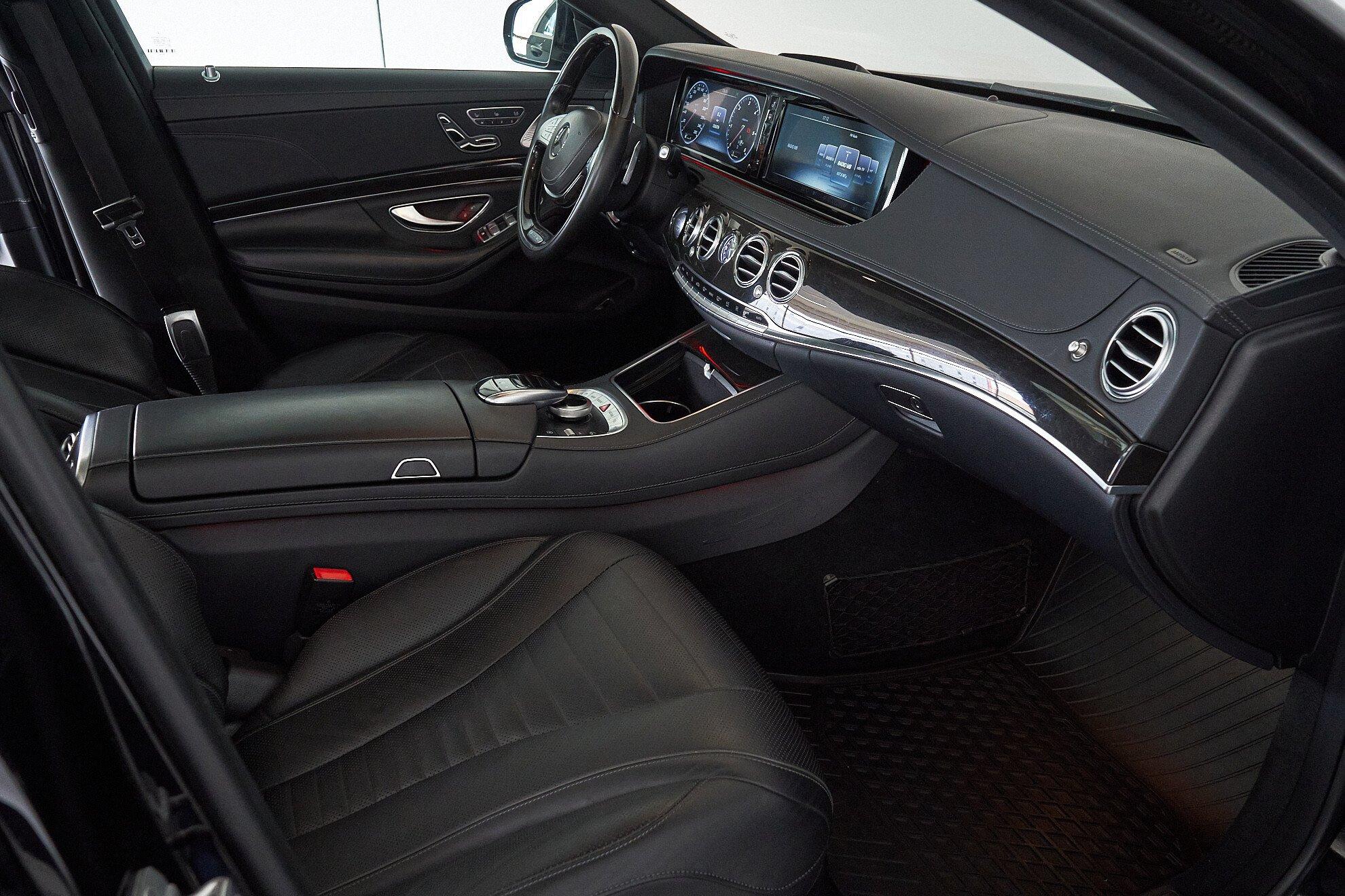 Mercedes-Benz S-Класс 2016, черный
