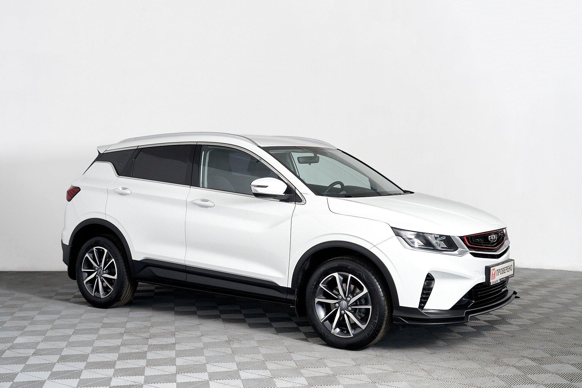 Geely Coolray 2021, белый