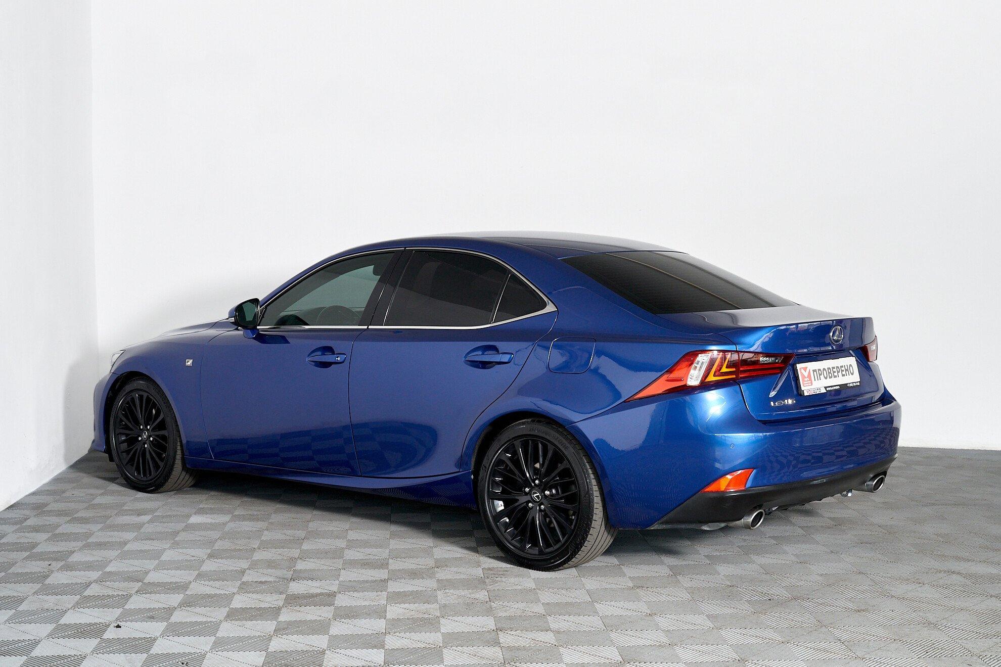 Lexus IS 2014, синий