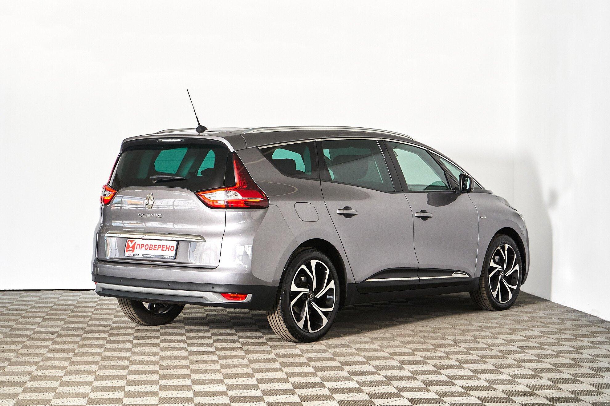 Renault Scenic 2018, серый