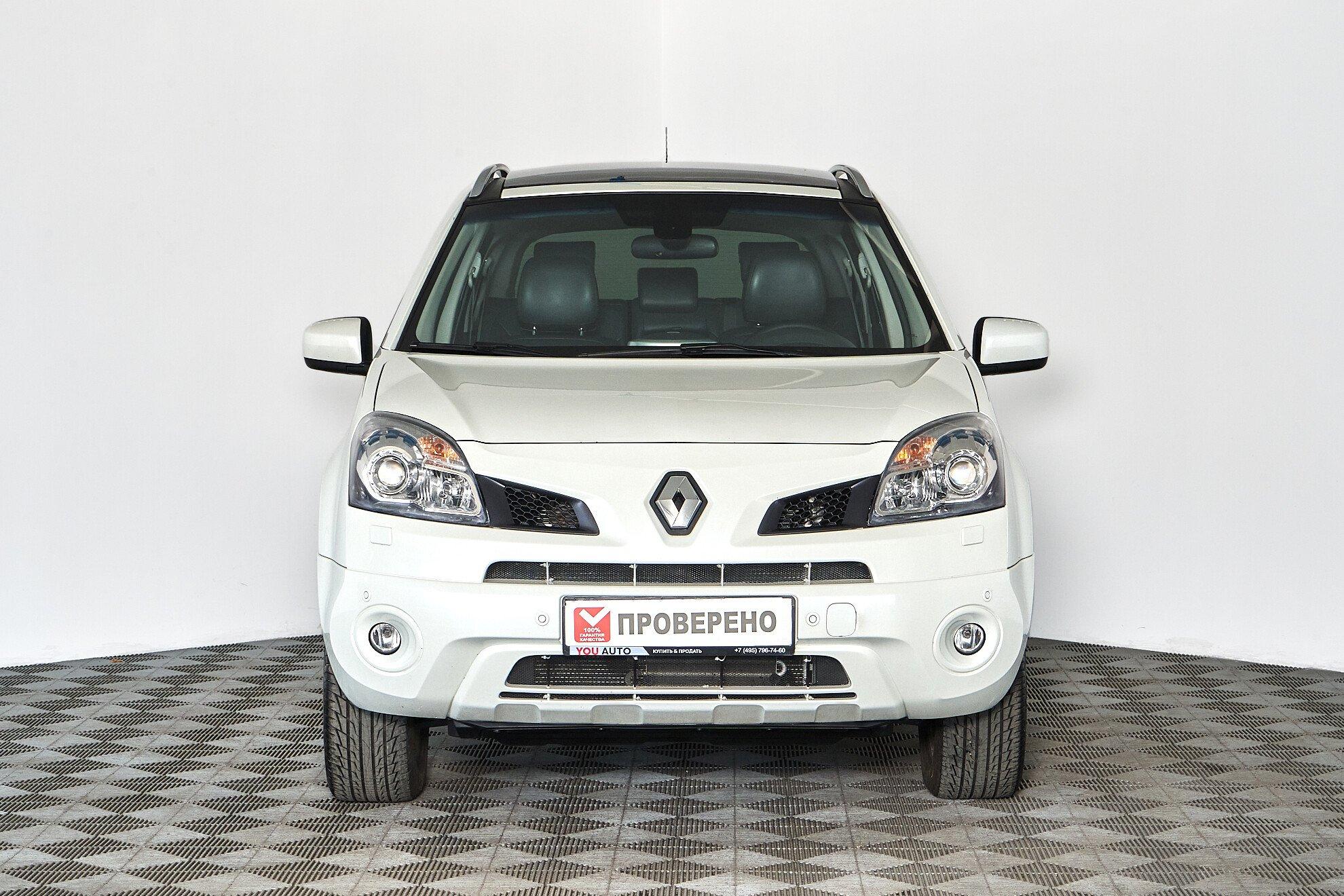Renault Koleos 2011, белый