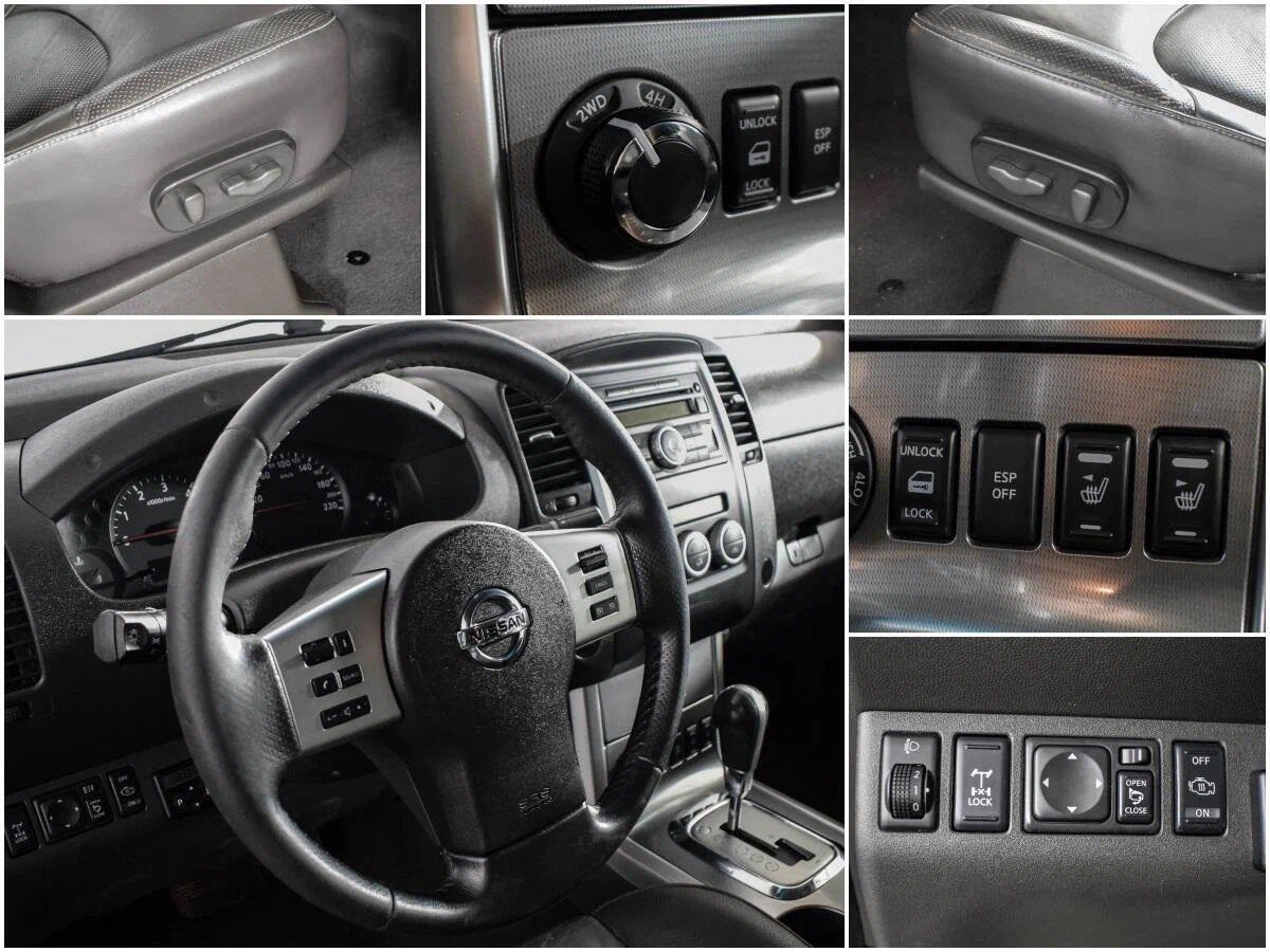 Nissan Navara (Frontier) 2011, черный