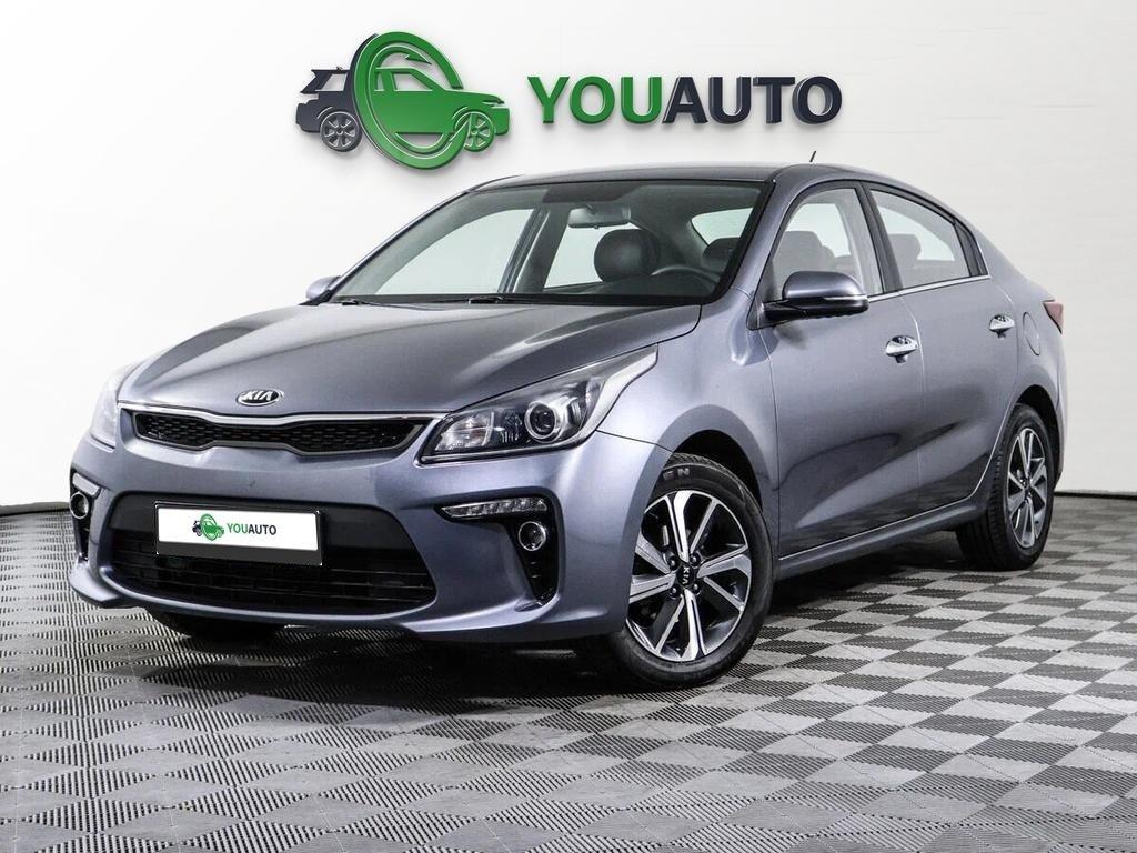 Kia Rio 2020, серый