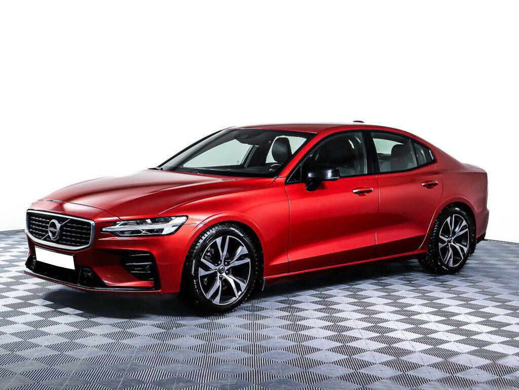 Volvo S60 2020, красный