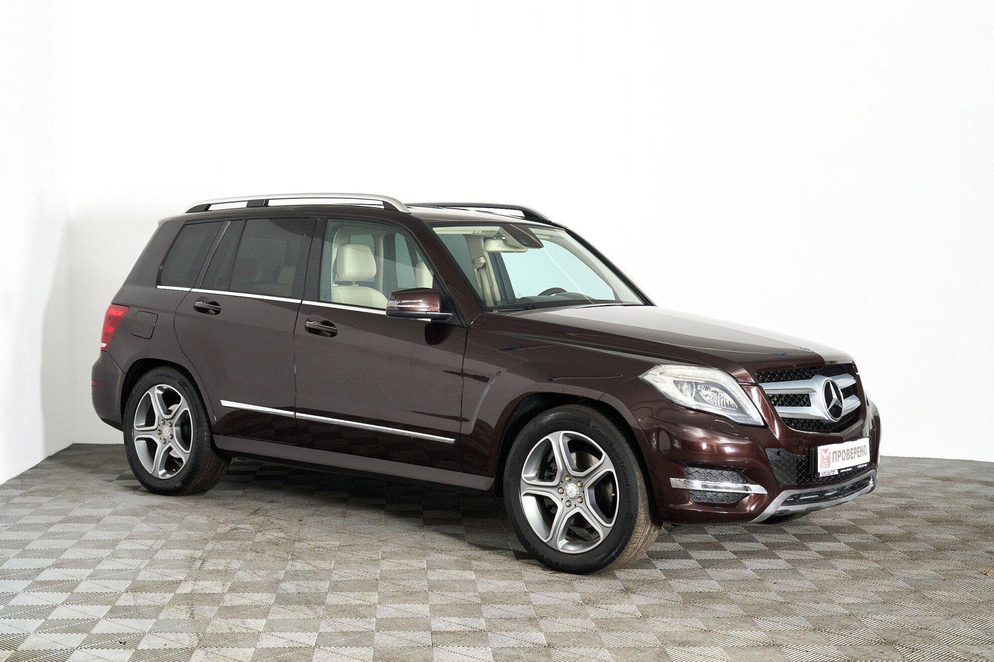 Mercedes-Benz GLK-Класс 2013, коричневый