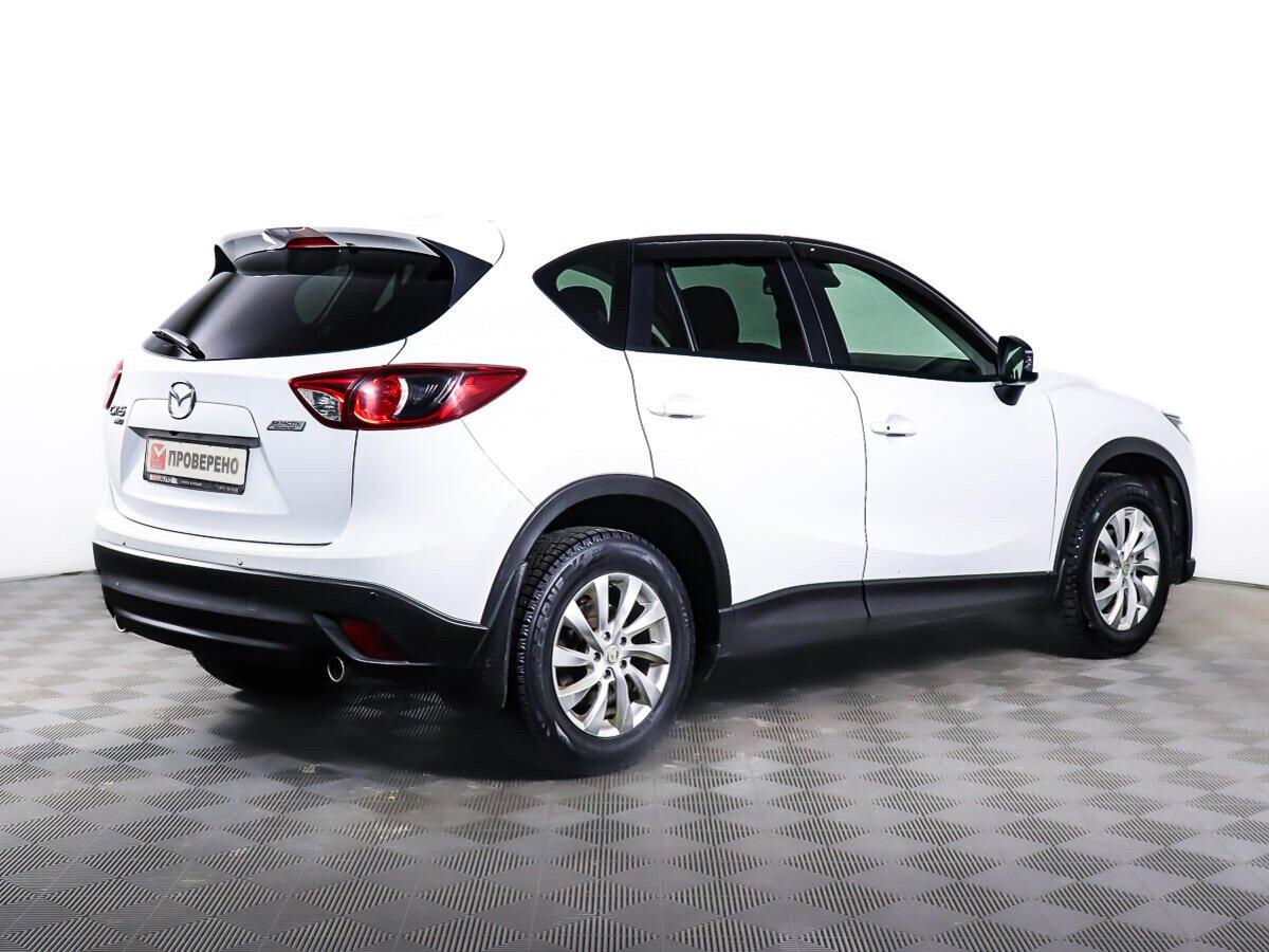 Mazda CX-5 2015, белый