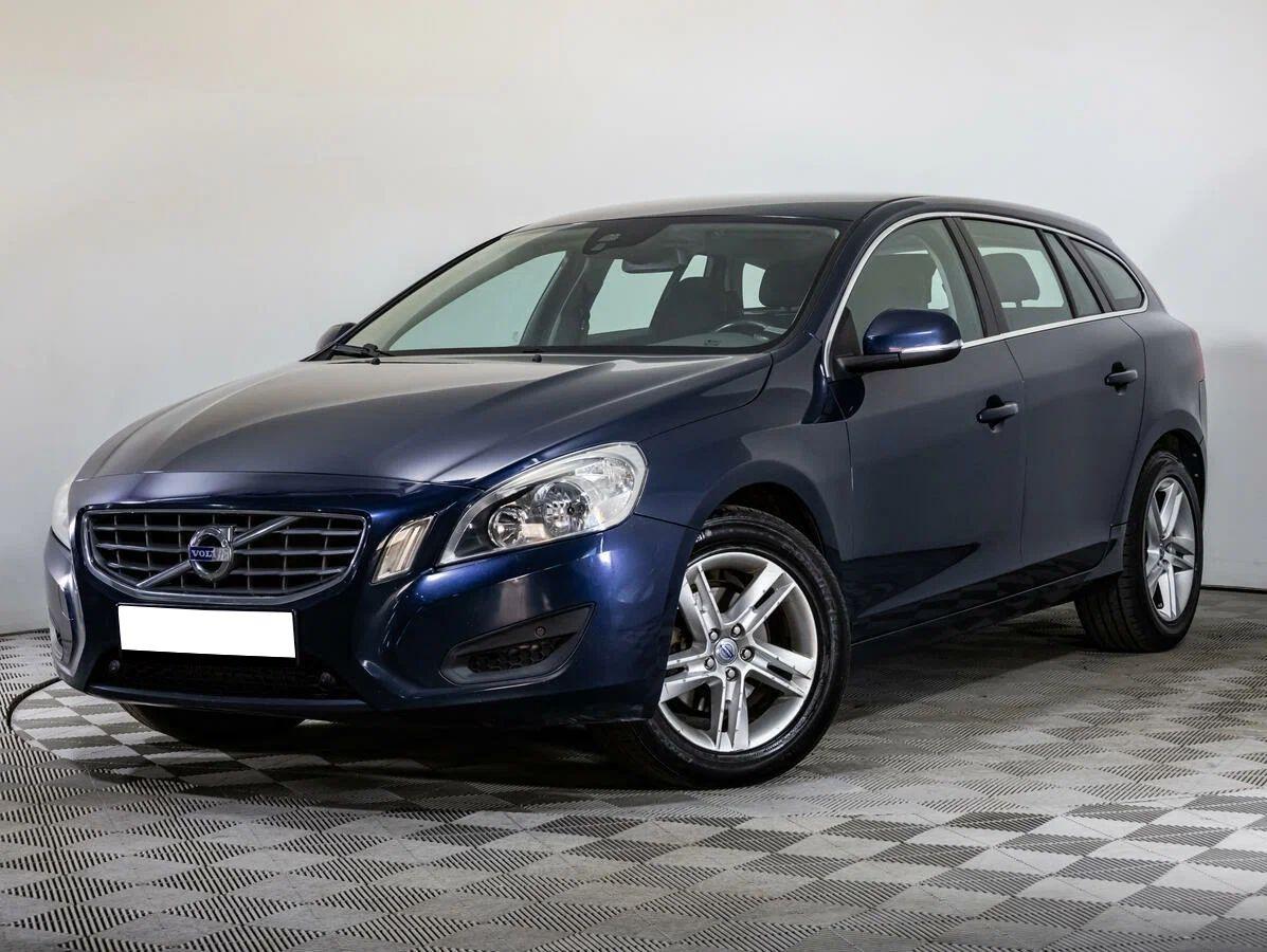 Volvo V60 2011, синий