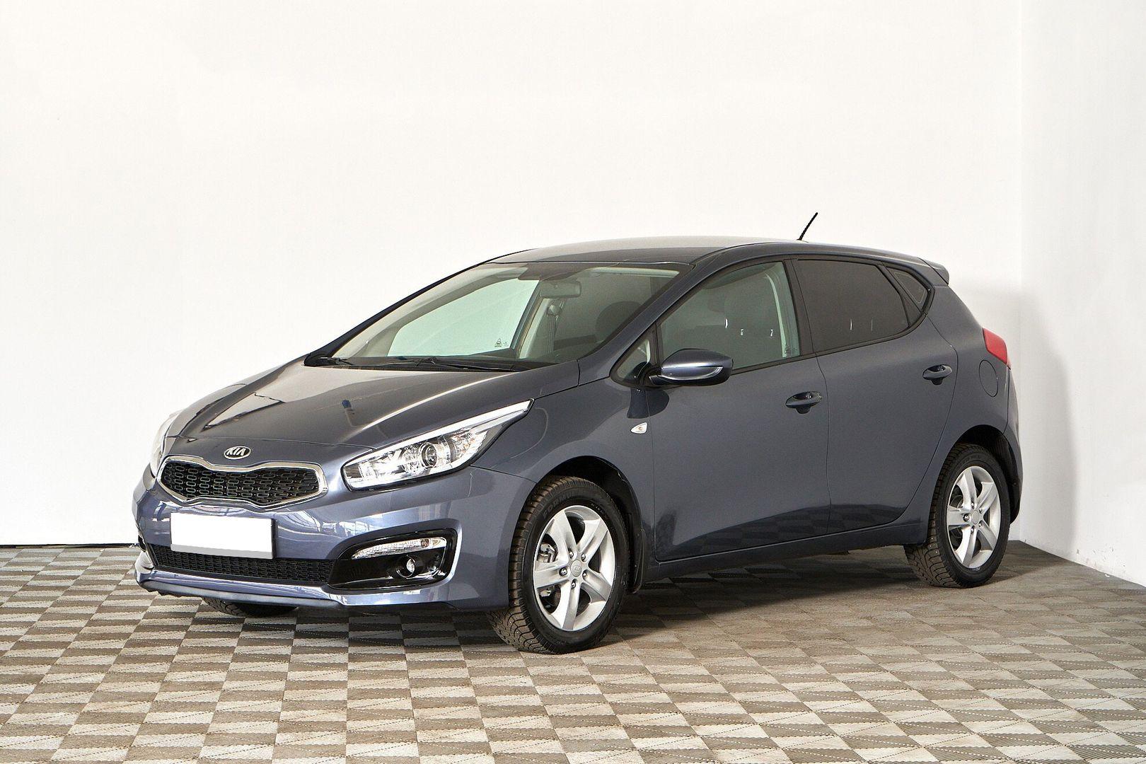 Kia Ceed 2017, синий