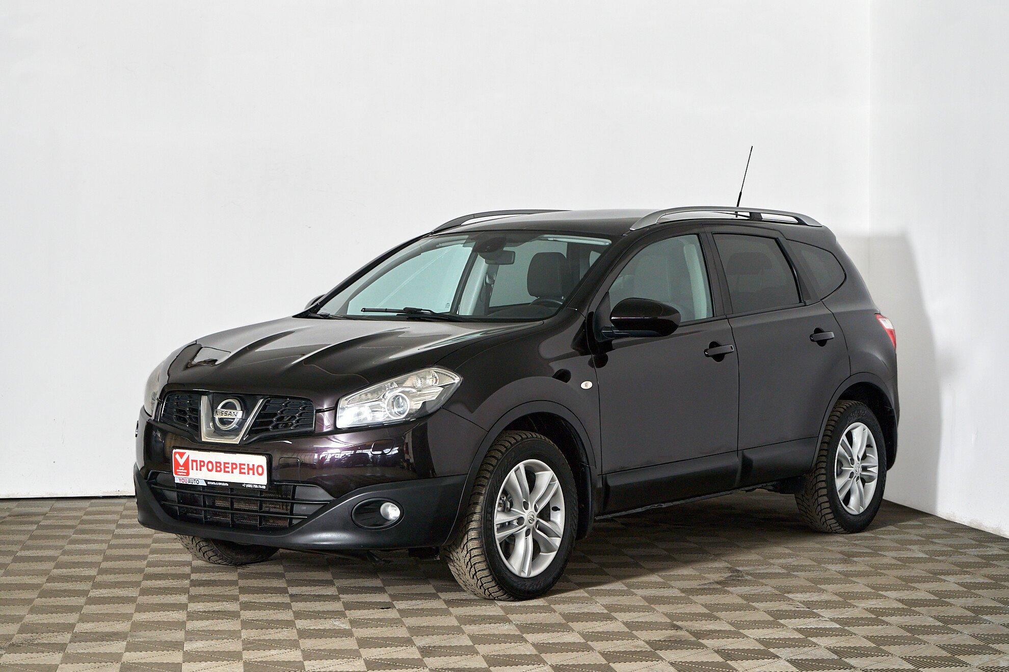 Nissan Qashqai+2 2013, фиолетовый