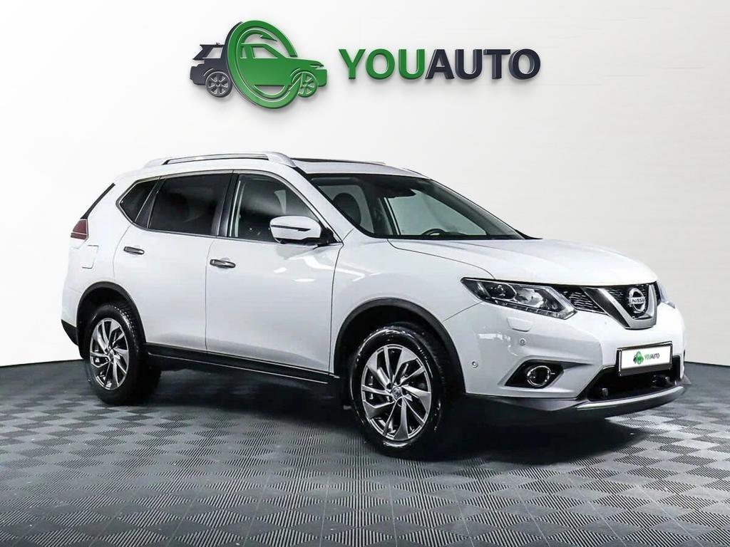 Nissan X-Trail 2018, белый