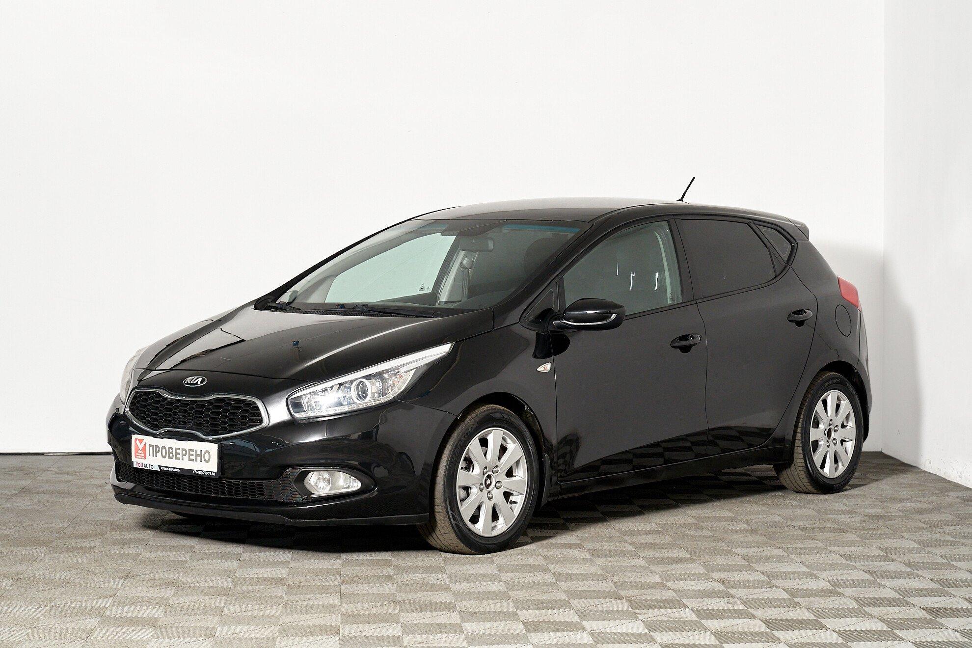 Kia Ceed 2014, черный