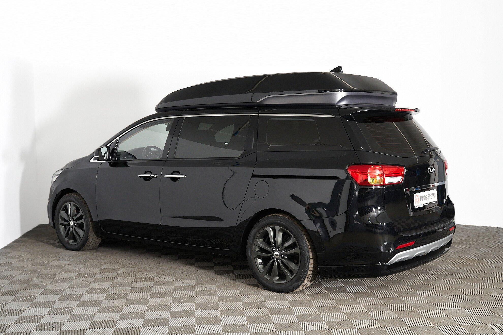 Kia Carnival 2016, черный