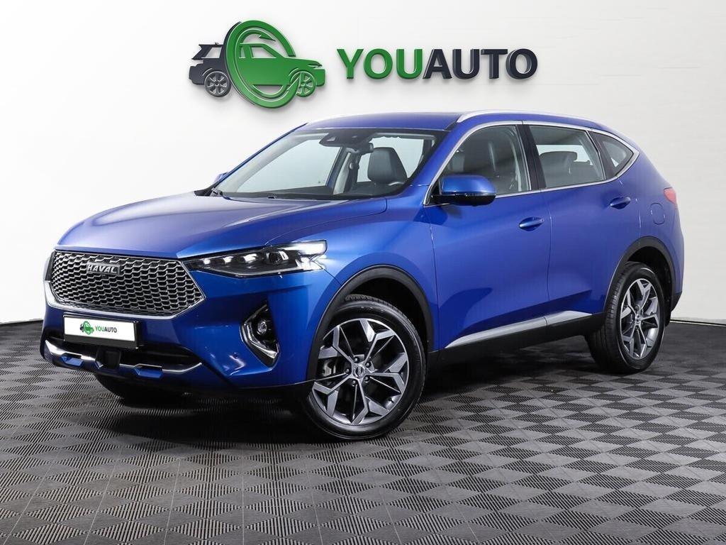 Haval F7 2019, синий