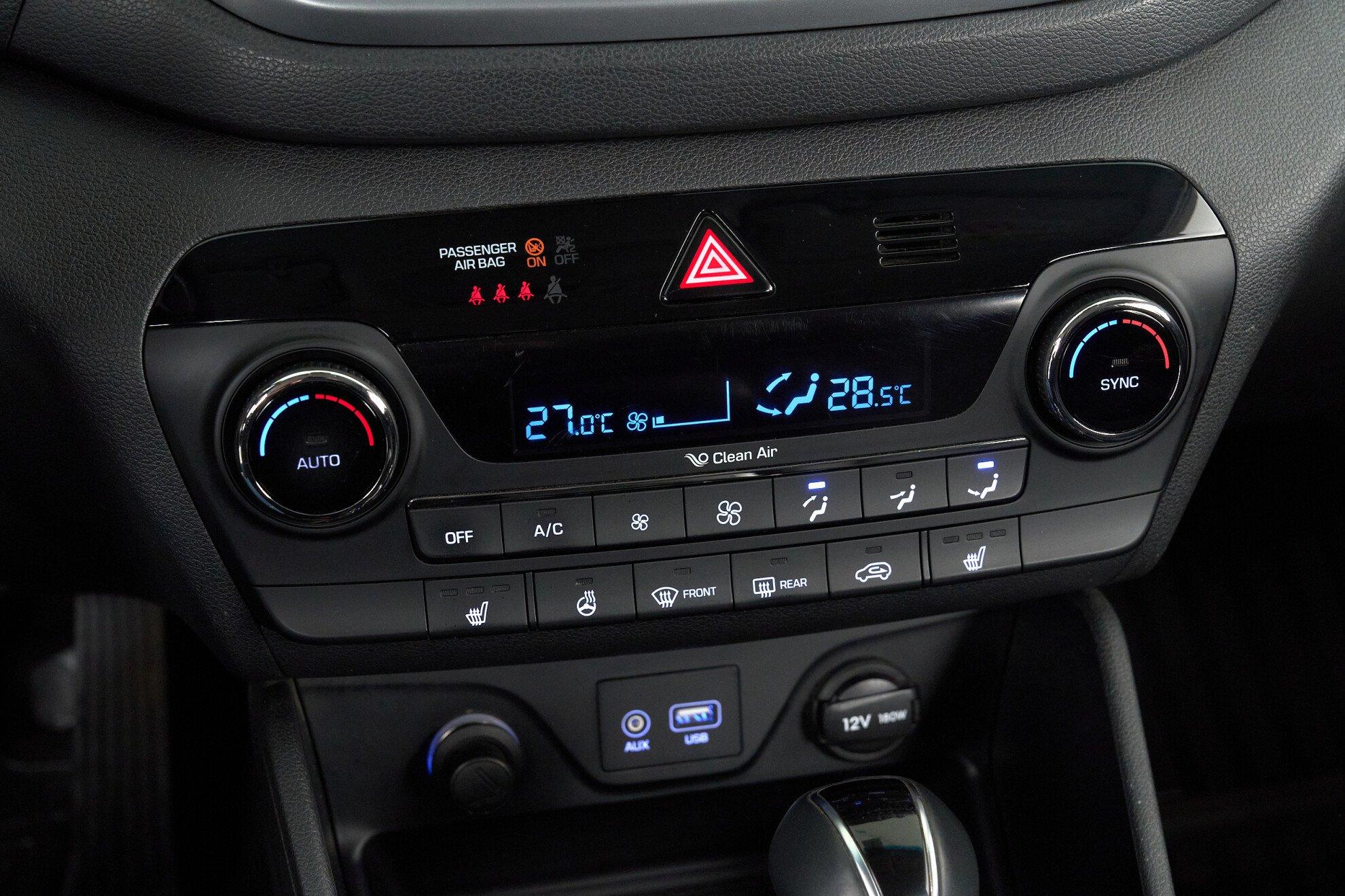 Hyundai Tucson 2017, белый