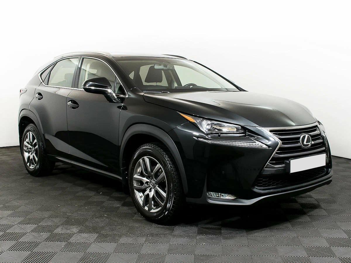 Lexus NX 2017, черный