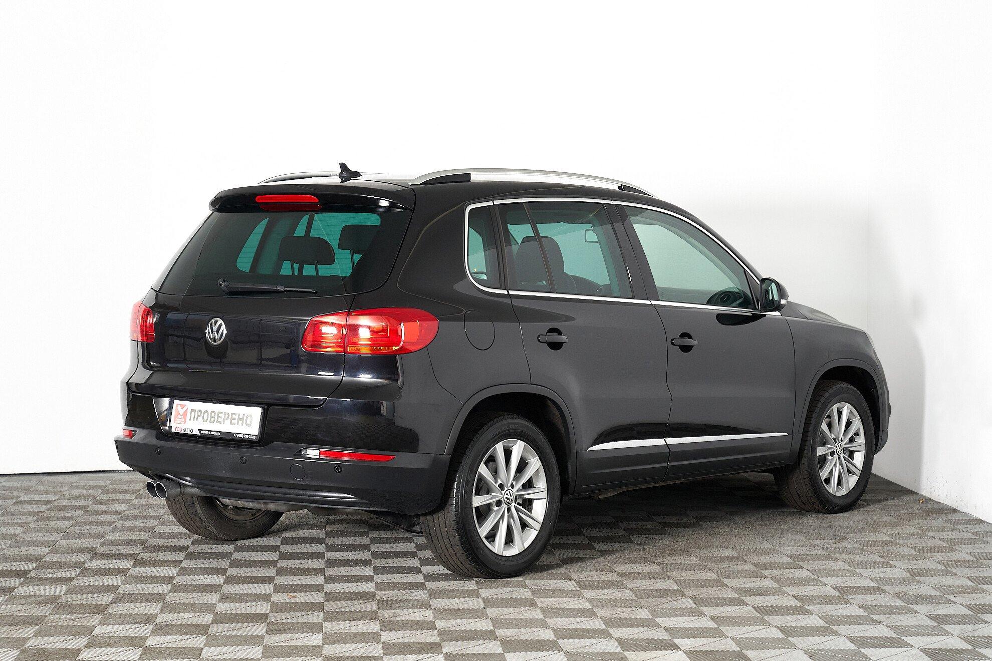 Volkswagen Tiguan 2012, черный