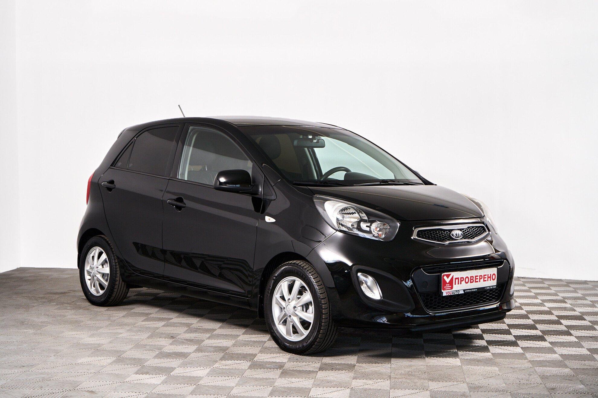 Kia Picanto 2012, черный