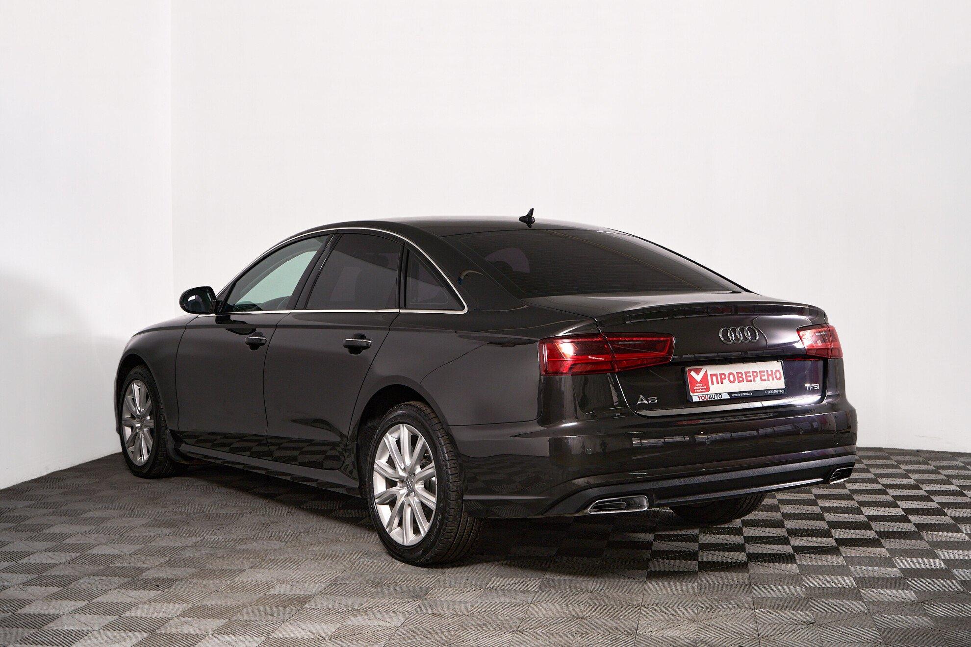 Audi A6 2016, серый