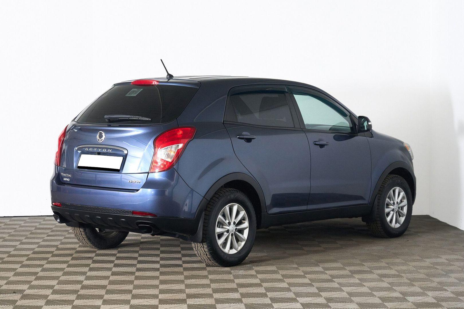SsangYong Actyon 2014, синий