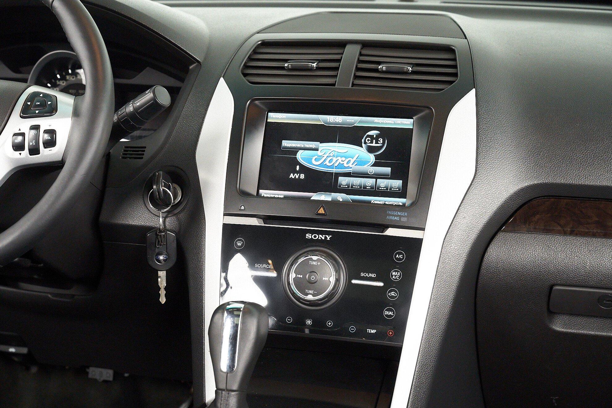 Ford Explorer 2014, черный