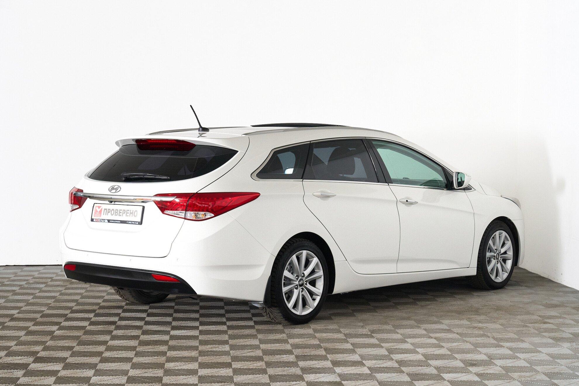 Hyundai i40 2012, белый