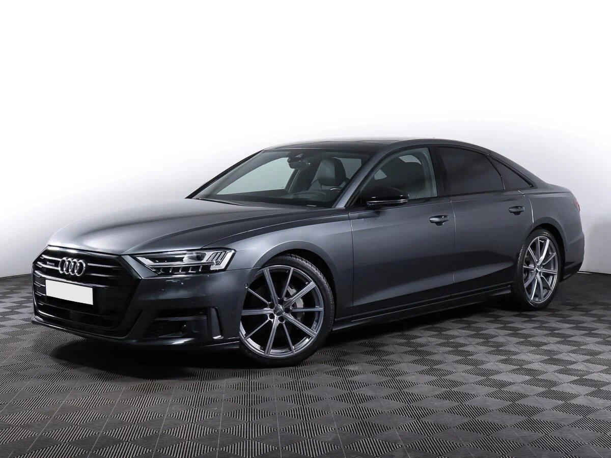 Audi A8 2020, серый