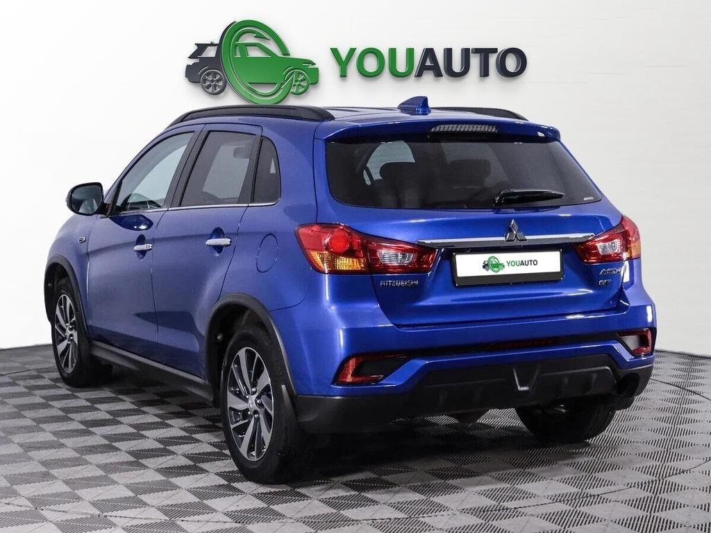 Mitsubishi ASX 2018, синий