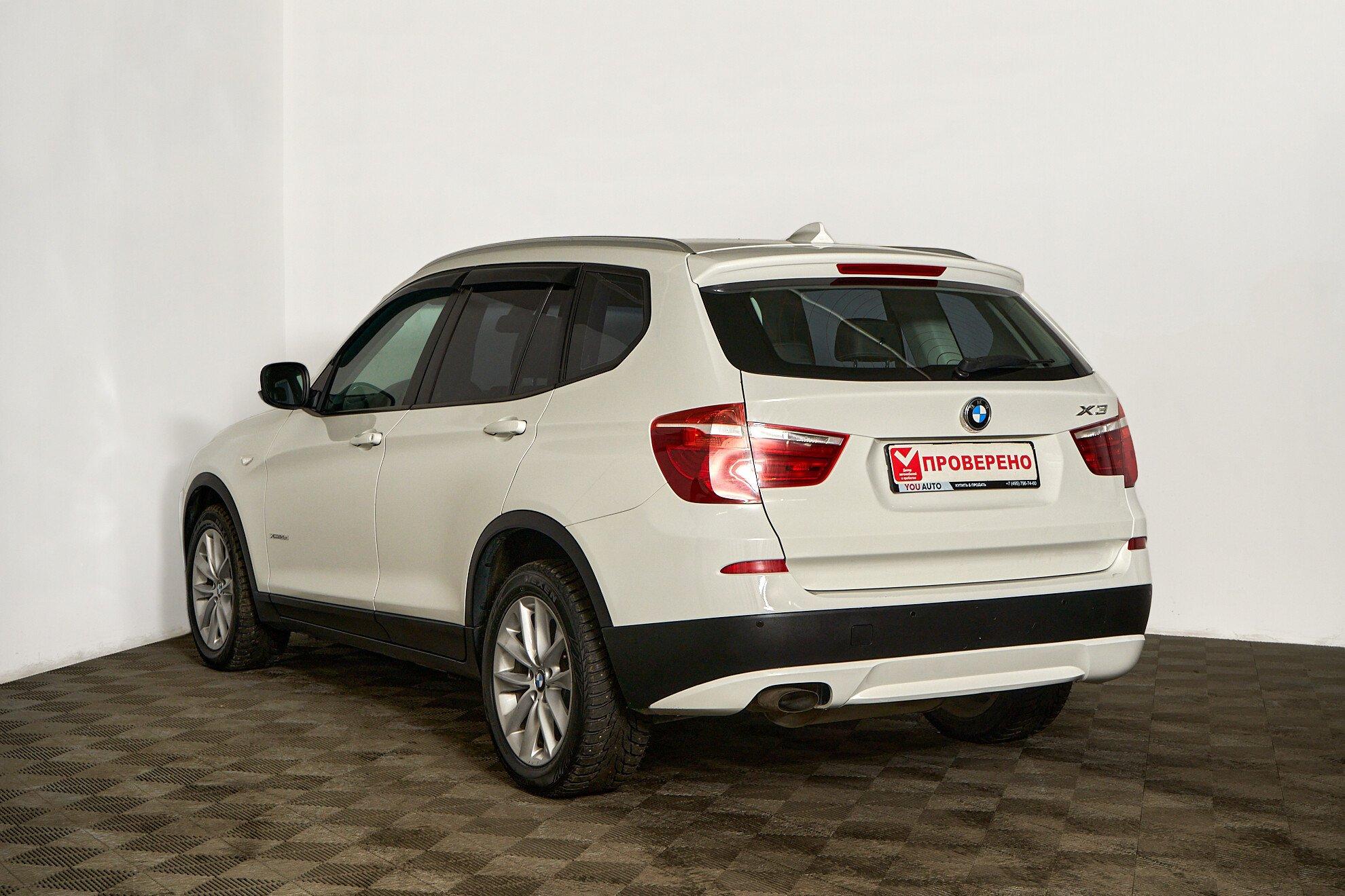 BMW X3 2012, белый