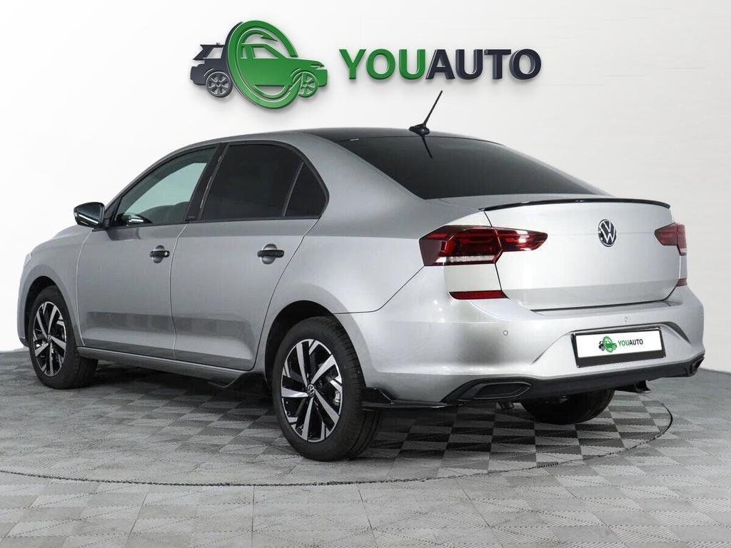 Volkswagen Polo 2021, серебряный